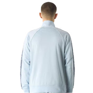 Chándal para correr al aire libre con chaqueta, chándal deportivo ajustado para entrenamiento de gimnasio, chándal de estilo moderno con pantalones para correr - Product Image 4