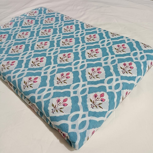 ผ้าคอตตอนแท้100% สำหรับทำชุดเย็บหัตถกรรมเบาะผ้าลายผ้าม่านหมอน - Product Image 6