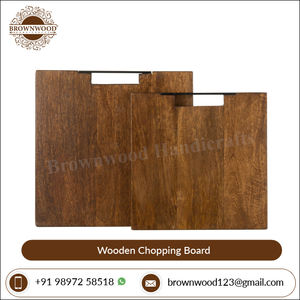 La tabla de cortar de madera con mango hecha a mano más vendida, diseño único para cocina, hoteles, restaurantes, uso disponible a un precio atractivo - Product Image 2