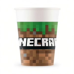 Gobelets jetables Minecraft 200 ml pour fêtes, lot de 8 - Product Image 2