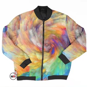 แจ็กเก็ตผ้าซาตินโพลีเอสเตอร์สำหรับผู้ใหญ่เสื้อโค้ทและเสื้อโค้ทสำหรับมาราธอนและชายพิมพ์ซับลิเมชันตามสั่ง - Product Image 3