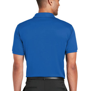 Royal Blue Polos de manga corta Casual Sólido Elegante Rendimiento Diseñado Collared Golf Polos para hombres - Product Image 2