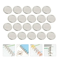 Großhandel kunden spezifische 23mm Metall Gold Aluminium Bindung DIY Notebook Planer Disc Binding Notepad