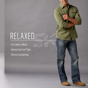 Pantalones Vaqueros para Hombre de Estilo Moderno, Tela Cómoda, Nuevo Diseño 2026, Tela Transpirable y Ligera - Product Image 4