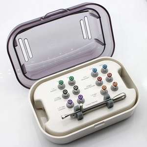 Clé dynamométrique chirurgicale dentaire avec tournevis d'implant Tournevis à cliquet réglable pour le placement d'implant et la fixation de la butée - Product Image 1