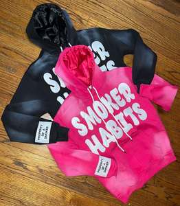 Sudadera con capucha unisex de algodón polar de alta calidad, con cremallera, estilo urbano, ecológica, con efecto desgastado por el sol, bordado y parche de desgaste, venta al por mayor y personalizada - Product Image 3