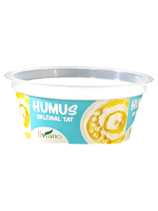 DYF261 – 9 oz (261 ml) Food Grade PP Injection Hummus Cup | IML Labeling Compatible | <b>Foil</b> Sealing Ready | Custom Plastic Food - Product Image 2
