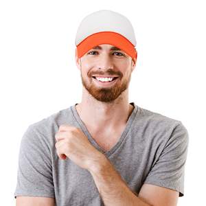 Casquette de camionneur en maille personnalisée de haute qualité à 5 panneaux avec logo brodé Casquette de camionneur d'animaux sérigraphiés - Product Image 2