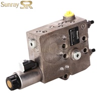 Nouvelle pompe à pistons axiaux Rexroth A11VO75/95/130/145/190/260 LE2S avec vanne de commande de puissance, commande électrique et commande de détection de charge