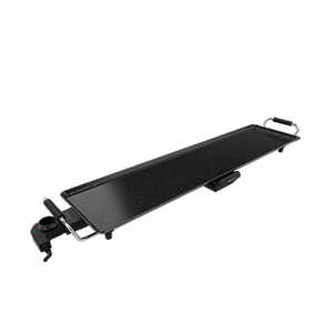 Cecotec Tasty&Grill 3000 Parrilla Eléctrica Sin Humo 2400 W RockWater XXL para Uso en Interiores con Enchufe Estadounidense, Material Antiadherente de PTFE - Product Image 1