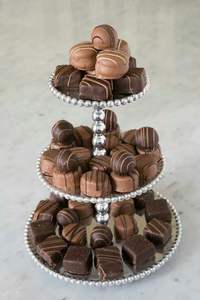 Stylish Design Black Metal Chocolate Bowl Dessert Holder <b>Party</b> Table Top <b>Sweets</b> Desserts Serving Bowl Modern Luxury Eco-Friendly - Product Image 5