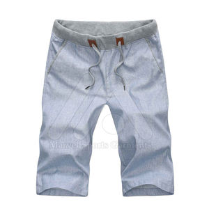 Service OEM Nouvelle Arrivée Conception Personnalisée Short en Toile Uni Décontracté pour Hommes Écologique Marque Privée Vente en Gros pour Adultes - Product Image 1