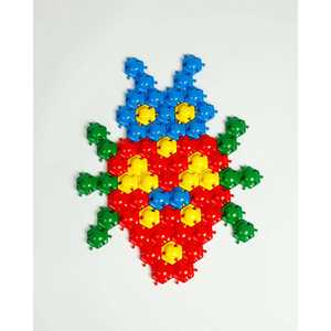 HEXIE 120 Piezas Bloques de Construcción con Temática Animal, Juguete Educativo Creativo para Niños de 2 a 4 Años, Bloques de Plástico para Construir - Product Image 2