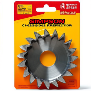Conector para Madera SIMPSON STRONG TIE Bulldog C1-62G-B D62, Galvanizado en Caliente, 21 mm, Paquete de 100 Unidades - Product Image 3
