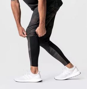 Joggers doux pour hommes design uni coupe longue polaire OEM personnalisé à l'usine - Product Image 3