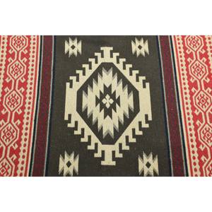 Alfombra vintage, alfombra turca de 2.6x7.9 pies, alfombra de lana con motivos de plantas y árboles en rojo y verde. - Product Image 5