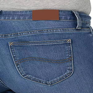 Pantalones Cargo Largos y Anchos de Mezclilla para Mujer, Estilo Urbano, Cintura Media Elástica, Bolsillos Desgastados, Algodón Premium, Personalizados OEM - Product Image 4