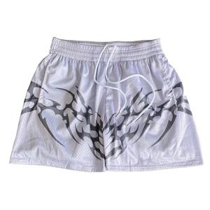 Hot Selling New Arrival 100% Polyester Mesh sports <b>Shorts</b> Casual Mid <b>Waist</b> Double Layer Breathable and Custom Size <b>Low</b> MOQ - Product Image 4