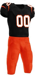 Uniforme de fútbol americano personalizado de estilo profesional con el nombre y número de su equipo Ajuste cómodo Perfecto para todos los partidos - Product Image 3