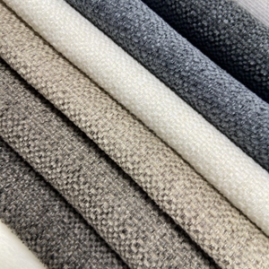 Tissus d'ameublement de luxe de haute qualité 100% <span class=keywords><strong>polyester</strong></span>, imitation <span class=keywords><strong>lin</strong></span>, pour rideaux et canapés - Product Image 1