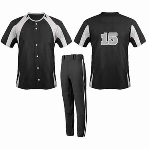 Nouveauté, vêtements de sport en polyester de haute qualité personnalisables, respirants, uniforme d'équipe de baseball avec impression personnalisée - Product Image 6