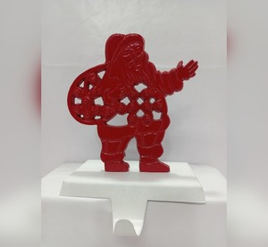 Latest Design Cast Aluminium <b>Stocking</b> <b>Holder</b> in Star Shape Shiny Polished Finish for Home Christmas Decoration - Product Image 2