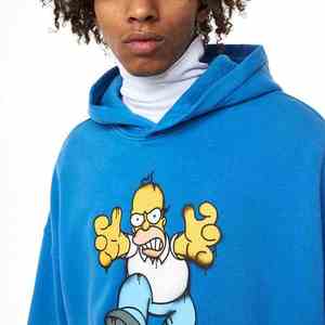 Mejor venta al por mayor de calidad DTF impresión ligera de algodón de gran tamaño personalizado Impresión de lujo pulóver algodón sudaderas térmicas - Product Image 6