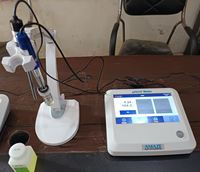 Medidor Digital Portátil de pH/MV de Sobremesa OEM con Precisión de 0.01pH y Rango de (-1999.9-+1999.9)mV para Uso en Laboratorio