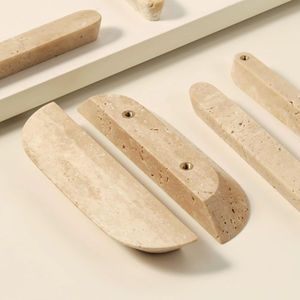 Poignée de porte en marbre Art Déco de luxe TCE pour la maison, le bureau, l'hôtel, l'armoire, la garde-robe, quincaillerie artisanale de qualité supérieure et durable - Product Image 1