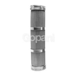 Gopani Clarysynt Mesh 0.5 ถึง 200 ไมครอนเมทัลลิคเผาตลับกรองสําหรับอุตสาหกรรมทั้งหมด 5/10/20/30/40 นิ้ว