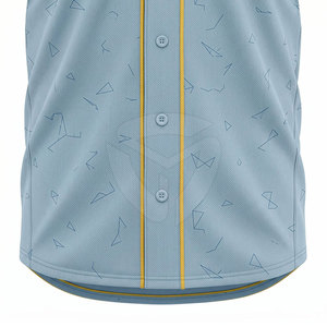 Maillot de baseball pour hommes, tissu durable, coupe confortable, maillot de baseball parfait pour l'entraînement et les compétitions - Product Image 4