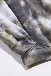 Classique couleur unie hommes lavage à l'eau sweats grande taille à manches longues coton mélangé basiques pour l'hiver décontracté vêtements de rue - Product Image 6