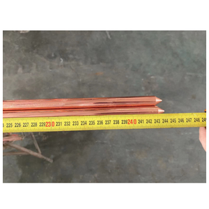 Varilla de <span class=keywords><strong>tierra</strong></span> de acero unido de cobre de alta conductividad eléctrica altamente resistente a la corrosión para sistemas de puesta a <span class=keywords><strong>tierra</strong></span> ZKER personalizado - Product Image 5