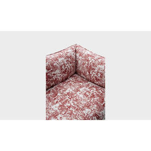 Granbambola Le Bambole 2-Seater Traditional Style <b>Sofa</b> Square Shape Genuine Leather and Fabric Upholstered for Living Room - Product Image 3