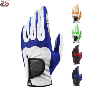 High Quality Custom <b>Men</b> <b>Black</b> Golf <b>Gloves</b> Breathable And Lightweight Wholesale Price From Pakistan - Product Image 6