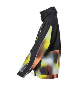 Nouvelles arrivées : vestes coupe-vent noires pour hommes, imprimées par sublimation, grandes tailles, vestes coupe-vent légères pour hommes, teintes par sublimation - Product Image 4