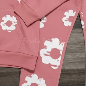 Ensemble de survêtement en denim lourd pour homme, ensemble de survêtement en deux pièces personnalisé pour homme - Product Image 5