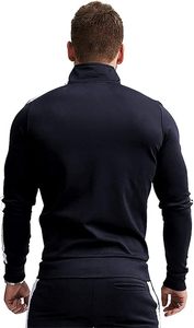 2024 Unisex Custom Logo Winter Jogging Comfort Set Casual Style <b>Lightweight</b> Breathable Full Zip Warm Tracksuit Unique Windproof - Product Image 2