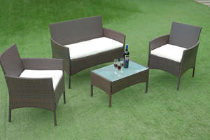 Muebles de mimbre modernos para sala de estar al aire libre, envío confiable, almacén de Vietnam para pedidos a granel para patio, hotel, dormitorio bajo - Product Image 2