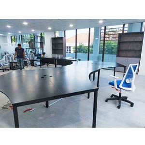 Contemporary 6-branch Rubber Wood Cluster <b>Table</b> by Uconcept HBUC029 - Product Image 5