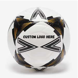 Balón de fútbol de PU personalizado de alto rebote duradero para aplicaciones de partidos de deportes de interior/exterior con colores personalizados - Product Image 1
