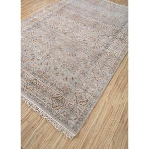 Alfombras de Lana Afgana Anudadas a Mano en Azul Viscaya, 10 mm de Grosor, con Diseño de Medallón Abstracto Rectangular para Pasillos, para Uso Doméstico - JAipur ZA - Product Image 2