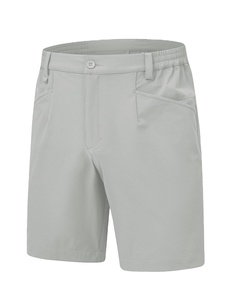 Venta al por mayor de poliéster Spandex ligero de secado rápido pantalones cortos lisos con bolsillos para hombres de negocios Golf hombres pantalones cortos DDP envío - Product Image 2