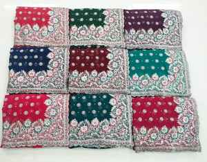 คอลเลคชั่นบอลลี่วู้ดดีไซน์ใหม่งานปัก zari เงินเต็มรูปแบบและงานปักเพชรคริสตัลพร้อมขอบงาน - Product Image 6