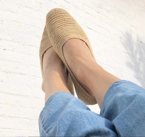 Sandales en raphia faites à la main, sandales d'été, chaussures d'été pour femmes - Product Image 2