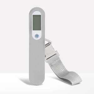 Stainless Steel Digital Luggage <b>Scale</b> with LCD Display Battery-Powered Spring Type <b>Weight</b> Measurement Tool - Product Image 1