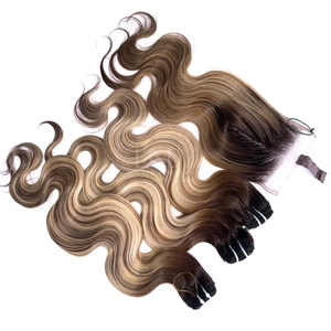 Calidad superior caliente Texxture Body Wave Color de 100% cabello humano vietnamita con precio al por mayor - Product Image 1
