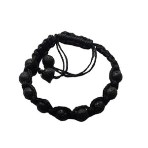 Crystal <b>bracelet</b> Black Lava Thread Round <b>Beads</b> <b>Bracelet</b> 8mm Stone Gemstone Fashion <b>Men</b> and Women Gift Energy - Product Image 3
