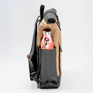 Pugmark élégant végétalien Kraftpaper sac à dos pour ordinateur portable Design hydrofuge à la mode pour les étudiants professionnels voyageurs pour le cyclisme - Product Image 3