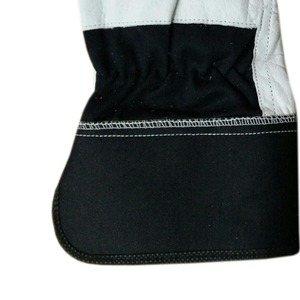 Guantes canadienses de uso diario para trabajo de seguridad, guantes transpirables de cuero y goma para trabajo de construcción - Product Image 5